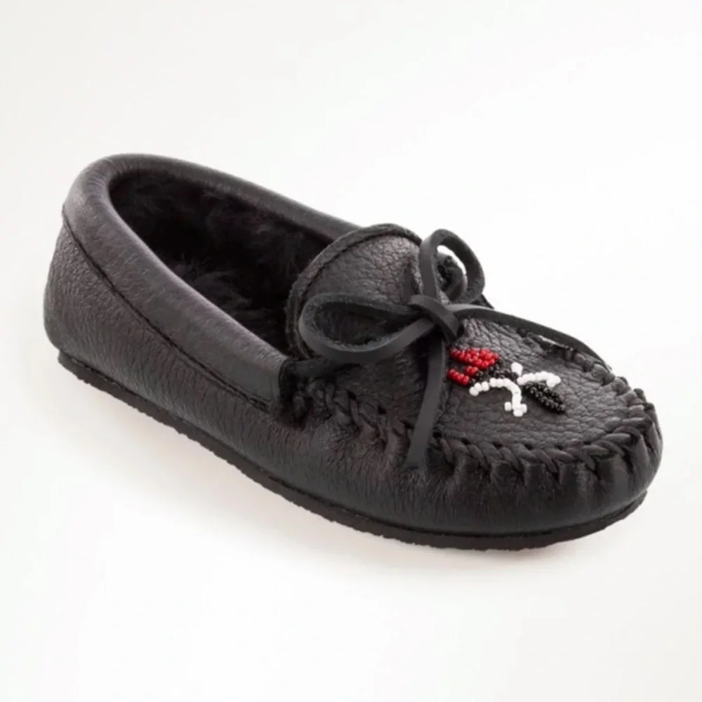 UNISEX Minnetonka x Opening Ceremony Beaded Torch Slipper Kids Moccasin